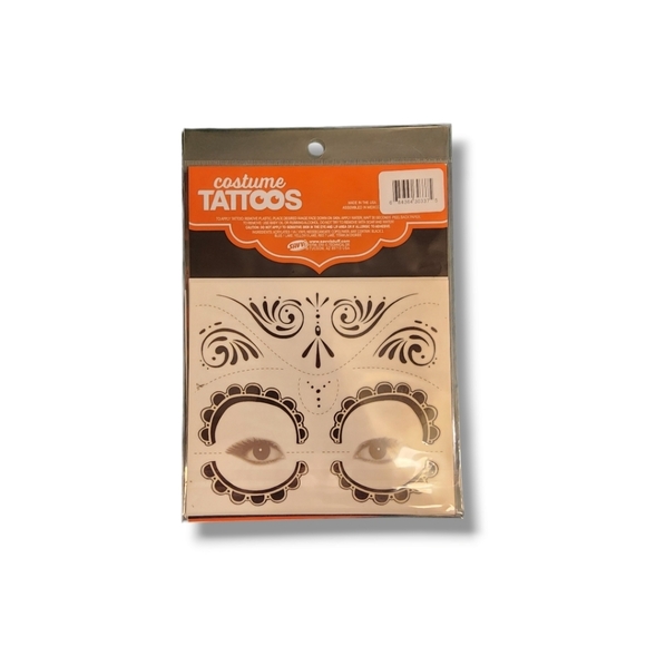 Costume face Tattoos, 18 ct - Picture 3 of 3